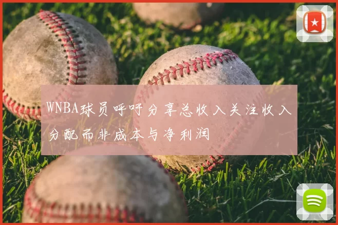 WNBA球员呼吁分享总收入关注收入分配而非成本与净利润
