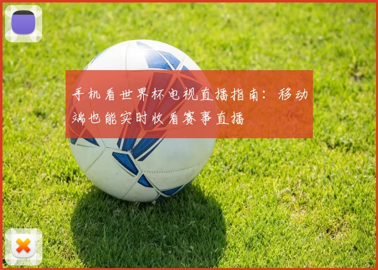 手机看世界杯电视直播指南：移动端也能实时收看赛事直播